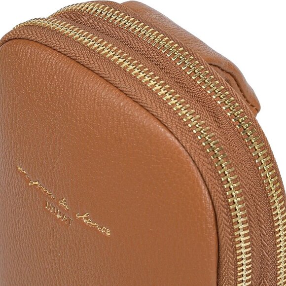 Travel Small Sling Bag Leather Crossbody Bags for Women Fanny Packs Cross Body B - Picture 6 of 8